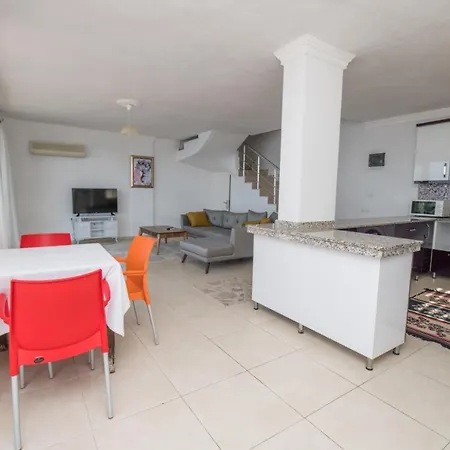 Private Pool And Sea View For 4 People In Antalya, - Awz 133 * カシュ