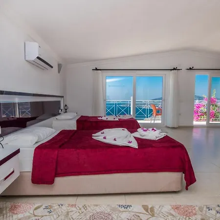 Villa Private Pool And Sea View For 4 People In Antalya, - Awz 133 Kaş